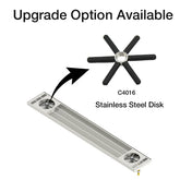 Krome Double Side Spray Rinser Drip Tray